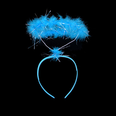 Pieaugušie, bērni, rozā, balti, spalvu eņģelis, galvas saite, gredzens, vainags, dāvana dzimšanas dienas ballītei, kospleja kostīms, Ziemassvētku helovīna