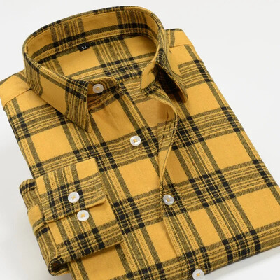 New Arrival Fashion Super Large Ανδρικά καρό μακρυμάνικα casual πουκάμισα Smart Flannel Ανοιξιάτικο και Φθινοπωρινό πουκάμισο Plus μέγεθος 2XL-9XL 10XL