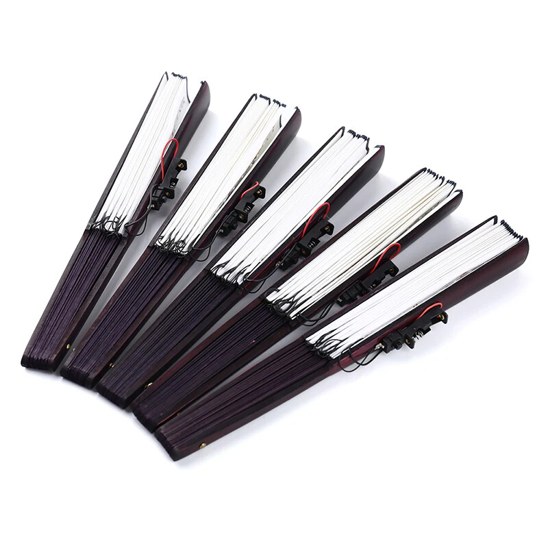 Neona apgaismojuma stienis, salokāms ar roku ventilators, deju priekšnesums Gaismas LED ventilatori kvēlojošs kung fu ķīniešu bambusa ventilators koncertu atbalsta rekvizīti