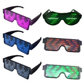 1PC Light Up LED Glasses Glow Γυαλιά ηλίου Wire Neon Glasses Glow in The Dark Supplies Neon Party Favors για Παιδιά Ενήλικες