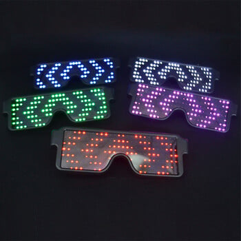 1PC Light Up LED Glasses Glow Γυαλιά ηλίου Wire Neon Glasses Glow in The Dark Supplies Neon Party Favors για Παιδιά Ενήλικες