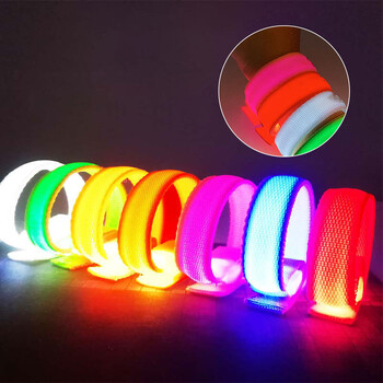 YOMDID Led Luminous Bracelet Concert Party Bar Φωτεινό βραχιόλι LED φωτεινό αθλητικό λουράκι καρπού Perform Bar Party Supplies