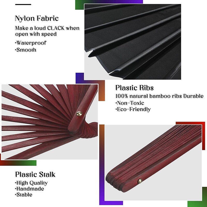 Švytinti sulankstoma LED ventiliatoriaus LED akiniai šokių šviesos gerbėjų naktinis šou Helovinas Kalėdų reivo festivalio priedai Švytinčios vakarėlio reikmenys