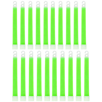 LED Glow Stick 6 collu izdzīvošanas komplekts Military Glow Light Sticks pastaigu un pārgājienu kempinga SOS Gear āra militārais aprīkojums