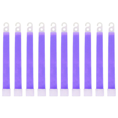 LED Glow Stick 6 collu izdzīvošanas komplekts Military Glow Light Sticks pastaigu un pārgājienu kempinga SOS Gear āra militārais aprīkojums
