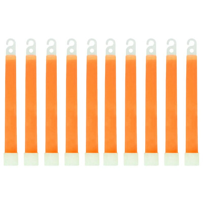 LED Glow Stick 6 collu izdzīvošanas komplekts Military Glow Light Sticks pastaigu un pārgājienu kempinga SOS Gear āra militārais aprīkojums