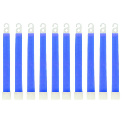 LED Glow Stick 6 collu izdzīvošanas komplekts Military Glow Light Sticks pastaigu un pārgājienu kempinga SOS Gear āra militārais aprīkojums