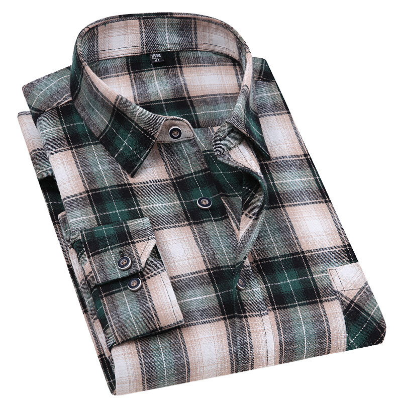 11XL 10XL 9XL Υψηλής ποιότητας Μόδα Φανελένια Καρό Πουκάμισα Για Ανδρικά Μακρυμάνικα Βαμβακερά Ανδρικά Ρούχα μπλούζας με κανονική εφαρμογή