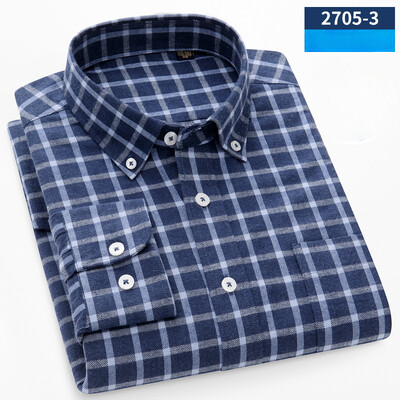 100% βαμβακερό τρίψιμο ανδρικά πουκάμισα σε μέγεθος ovre slim fit επίσημο απλό πουκάμισο μαλακό καρό μπλουζάκι casual υψηλής ποιότητας επαγγελματικά ρούχα