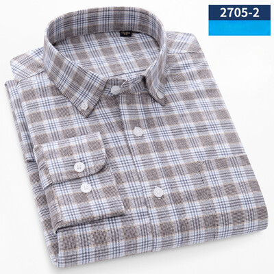 100% βαμβακερό τρίψιμο ανδρικά πουκάμισα σε μέγεθος ovre slim fit επίσημο απλό πουκάμισο μαλακό καρό μπλουζάκι casual υψηλής ποιότητας επαγγελματικά ρούχα