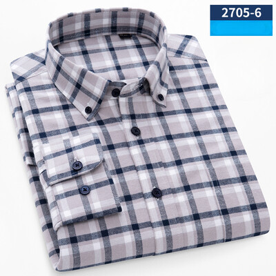 100% βαμβακερό τρίψιμο ανδρικά πουκάμισα σε μέγεθος ovre slim fit επίσημο απλό πουκάμισο μαλακό καρό μπλουζάκι casual υψηλής ποιότητας επαγγελματικά ρούχα