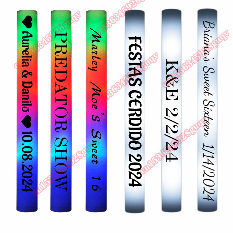 30 gab. LED putu nūjas Baltas gaismas mirdzošas spieķi mirdz uzmundrināšanas nūjas, mirgojošs efekts, mirdzums tumsā kāzu ballītes komplekts 3 mirgojošs