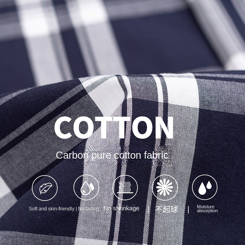 Vyriški languoti marškiniai ilgomis rankovėmis, patogūs laisvalaikio anglies grynos medvilnės madingi marškiniai su sagutėmis