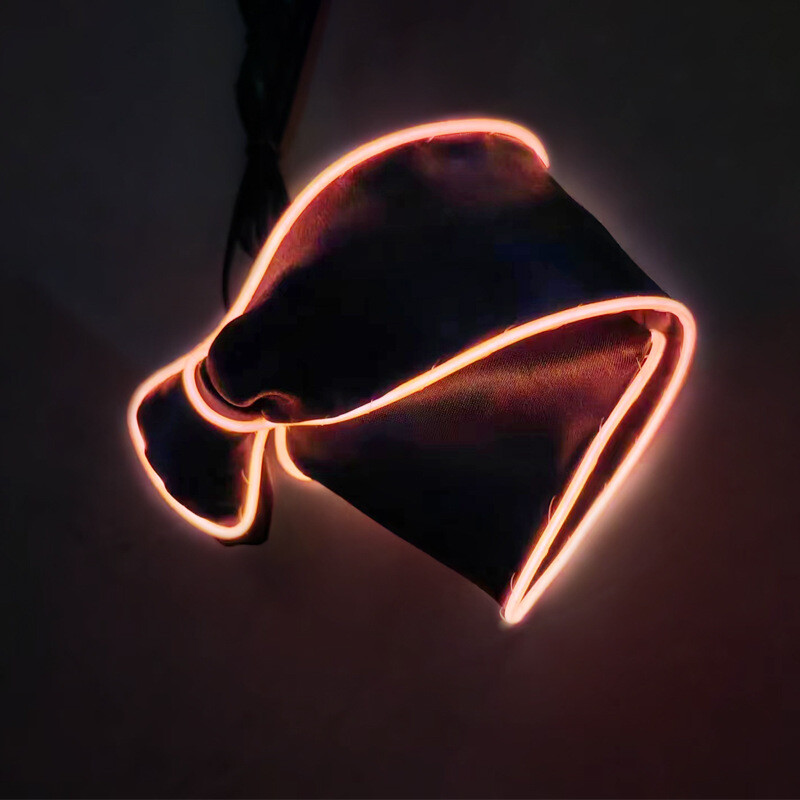 Cravată Luminoasă cu Led Cravate Luminoase Costume de Dans pentru Petrecere Accesorii Costum Led Led Dj Accesorii pentru petrecere Bar Club DJ Scenă