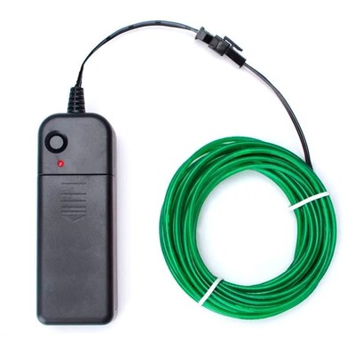 Glow EL Wire Rope Tape Cable strip LED Neon Lights Flexible Cable Party DIY Shoes Clothing Car αδιάβροχη ταινία led 1m 3m 5M 3V