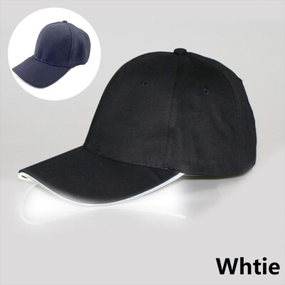 Led Hat Sombrero Glow Vakarėlio reikmenys Šviečiančios galvos juostos Vakarėlio beisbolo kepuraitė vyrams Festivalio vestuvių vakarėlio priedai SG06