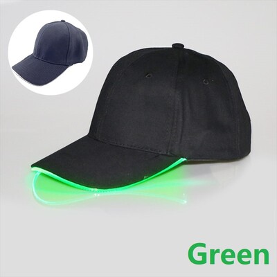 Led Hat Sombrero Glow Vakarėlio reikmenys Šviečiančios galvos juostos Vakarėlio beisbolo kepuraitė vyrams Festivalio vestuvių vakarėlio priedai SG06