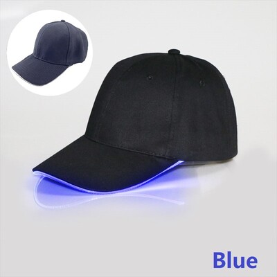 Led Hat Sombrero Glow Vakarėlio reikmenys Šviečiančios galvos juostos Vakarėlio beisbolo kepuraitė vyrams Festivalio vestuvių vakarėlio priedai SG06