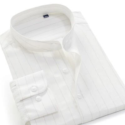 2024 νέα στυλ για τέσσερις εποχές XL 8XL 9XL 10XL Ανδρικό καρό μακρυμάνικο πουκάμισο Business casual φαρδύ ριγέ πουκάμισο 15 χρωμάτων