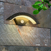 Kültéri erkély, küszöb, kültéri terasz, előszoba, udvar, emberi test érzékelés, egyszerű vízálló érzékelő fali lámpa