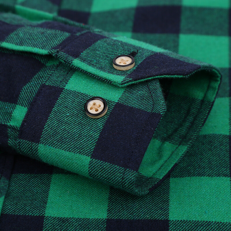 Augstas kvalitātes ikdienas krekli Vīriešu 2020. gada rudens ar garām piedurknēm, modes flaneļa rūtainu kreklu, vīriešu Camisas 6 krāsu zīmola apģērbi DS-135