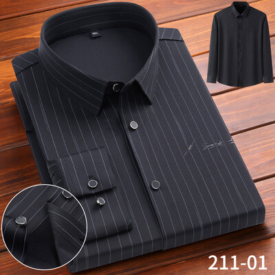 Uus särk elastne Inglismaa pikkade varrukatega särgid meestele saleda vormiga ametlik tavaline särk kõrge quliyt disainer top pehmed ruudulised riided