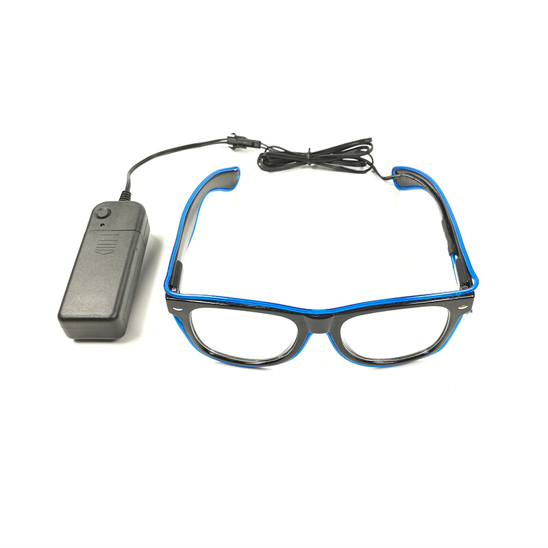 Modes diskotēkas kvēlojošās brilles dzimšanas dienas svinības LED brilles ar gaismas piedevām Neona brilles vīriešiem sieviešu briļļu kostīms