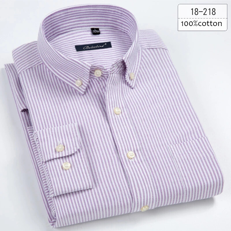 Új ingben, plusz méretű 8xL hosszú ujjú 100% pamut ingek férfiaknak vékony szabású formális sima ing puha fehér fekete irodai ruhák