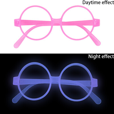 1/2/6/10 db Világító szemüveg Ragyogó napszemüveg világos neon fluoreszkáló Dekoratív Bárparti Ajándék Felnőtt Gyerekek Születésnapi Kellékek