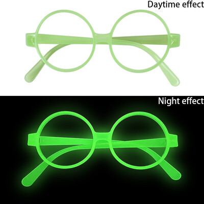 1/2/6/10 db Világító szemüveg Ragyogó napszemüveg világos neon fluoreszkáló Dekoratív Bárparti Ajándék Felnőtt Gyerekek Születésnapi Kellékek