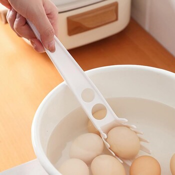 Σέσουλα ζυμαρικών Colander Spaghetti Egg Separation Scoop Separator White Separator Πλαστικό φίλτρο Κουτάλι αποστράγγισης Αξεσουάρ κουζίνας