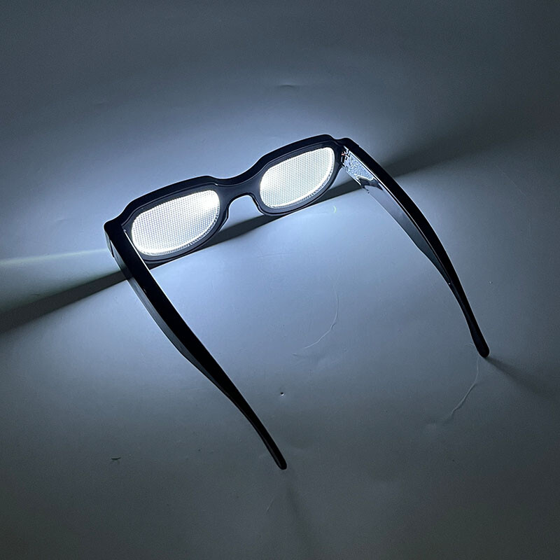 1 gab Naktsbrilles Mirdzošas LED Glow Saulesbrilles Vīriešu Sieviešu Dekora Brilles Disco Music Party Brilles