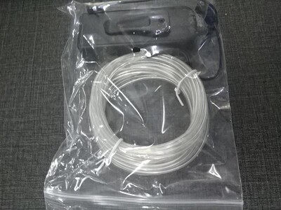 5 m-es világító EL drótkábel LED neon karácsonyi táncparti barkácsolás jelmezek ruházat világító autó fény dekoráció ruházat labda tombol