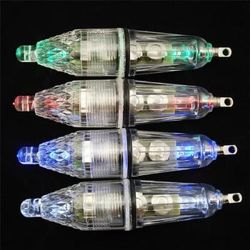 5Pcs DC 1.5V 12CM Deep Drop Fishing Light Многоцветен подводен индикатор за привличане на риба Lure LED светкавица за стръв Dropshing