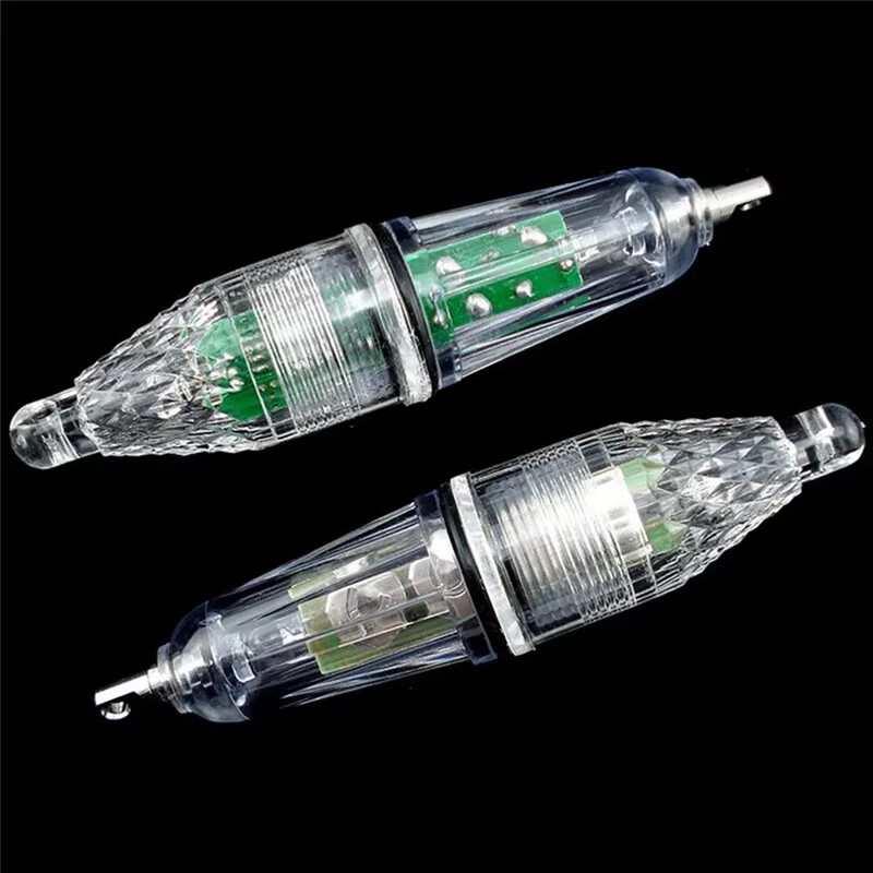 5db DC 1.5V 12CM mélycsepp horgászlámpa több színű víz alatti halcsalogató jelző műcsali LED villanófény csali leejtése