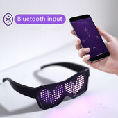 Jaunas ballīšu LED glāzes disko bāra vīna bāra dinamiski mirgojošas LED glāzes, lietotne Raves Bluetooth Pielāgojama apgaismojoša USB uzlāde
