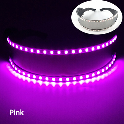 Cyberpunk Futuristic Luminous Γυαλιά Cosplay λαμπερά γυαλιά Rave Cyber Goggles LED Light Up για άντρες, γυναικεία σκηνικά επίδειξης χορού