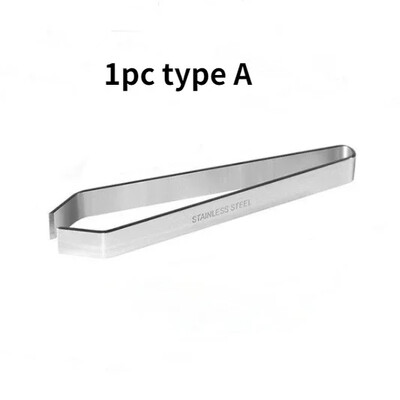 Pensetă Pește Spin Porc Instrumente pentru îndepărtarea părului Clește din oțel inoxidabil Gură plată Diagonală Bucătărie Instrumente pentru mâncare Instrumente pentru fructe de mare
