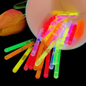 36 τμχ 4cm Mini Color Glow Stick Safe Light Stick Fluorescent for Event Προμήθειες εορταστικού πάρτι Προμήθειες διακόσμησης πάρτι συναυλιών