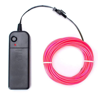1m/3m/5m Glow EL Wire Cable LED Νέον Χριστουγεννιάτικο πάρτι χορού DIY Κοστούμια Ρούχα Φωτεινή Διακόσμηση αυτοκινήτου Φωτιστικό Ρούχα Ball Rave