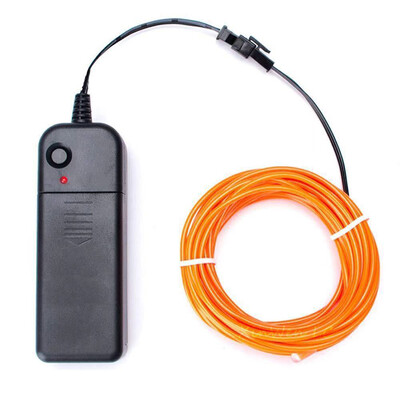 1m/3m/5m Glow EL Wire Cable LED Νέον Χριστουγεννιάτικο πάρτι χορού DIY Κοστούμια Ρούχα Φωτεινή Διακόσμηση αυτοκινήτου Φωτιστικό Ρούχα Ball Rave
