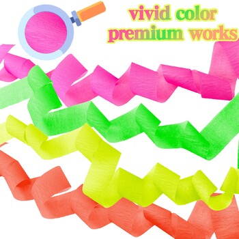 25M 4,5cm UV Glow Tape Neon Party Stickers Glow Party Supplies Διακοσμήσεις για πάρτι γενεθλίων γάμου Fiesta