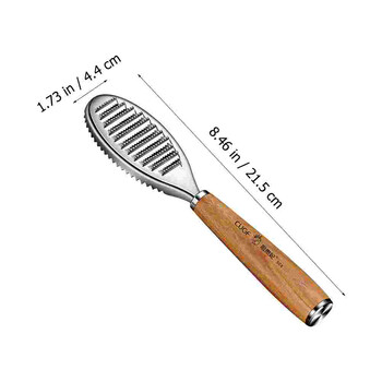 Fish Scaler Scraping Tool Deteezers Remover for Skin Cleaner Ξύστρα από ανοξείδωτο χάλυβα Βούρτσα καθαρισμού κουζίνας Gadget Peeler