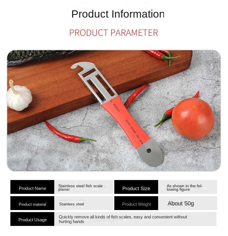 Žuvų nuosėdų šalinimo priemonė nerūdijančio plieno žuvų nuosėdų valiklis, valiklis grandiklis virtuvės skutimo įrankis