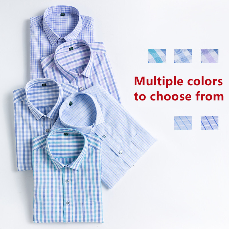 Férfi Kiváló minőségű férfi ruházat Alkalmi ingek Szabadidő Design Kockás férfi társasági ingek Hosszú ujjú férfi ing férfiaknak