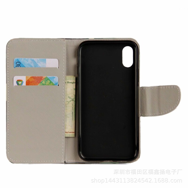 Piemērots Huawei P20 mobilā tālruņa korpusam Butterfly Pattern ādas maciņam MATE20 Print Wallet Y7P aizsargvāciņš Sony XZ3