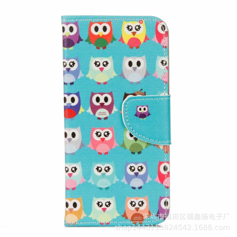 Piemērots Huawei P20 mobilā tālruņa korpusam Butterfly Pattern ādas maciņam MATE20 Print Wallet Y7P aizsargvāciņš Sony XZ3