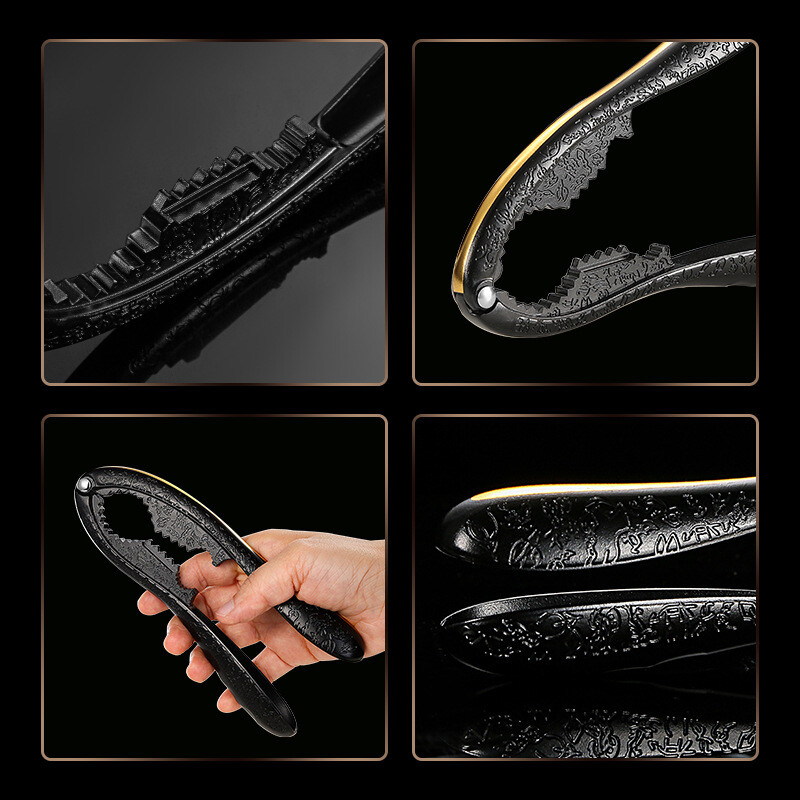 Nerūdijančio plieno krabų įrankis, graikinių riešutų gnybtas jūros gėrybių krabų žievelės krevetės omarų spaustuvai.