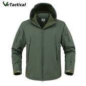 Military Shark Skin Soft Shell Jackets Ανδρικά Tactical αντιανεμικό αδιάβροχο μπουφάν Ανδρικά μπουφάν Στρατού Combat Ανδρικά παλτά με κουκούλα Bomber