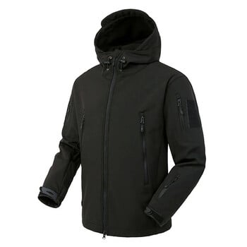 Military Shark Skin Soft Shell Jackets Ανδρικά Tactical αντιανεμικό αδιάβροχο μπουφάν Ανδρικά μπουφάν Στρατού Combat Ανδρικά παλτά με κουκούλα Bomber